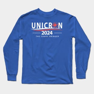 Unicron For President 2024 - The Caos Bringer 1 Long Sleeve T-Shirt